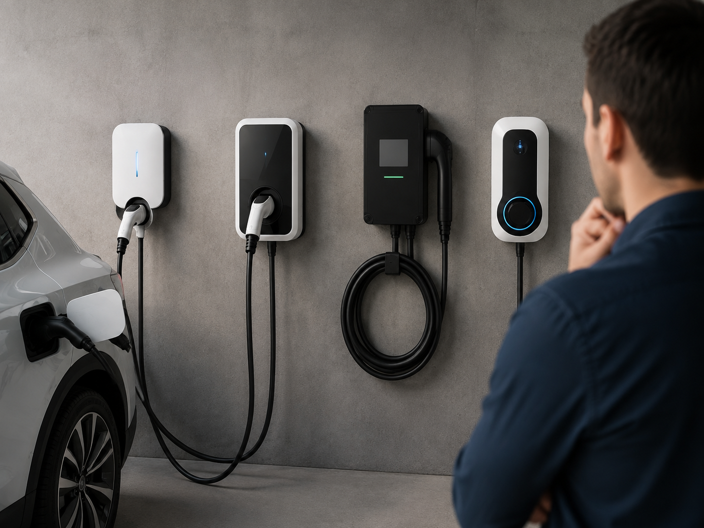 Como escolher um carregador de carro elétrico? Tipos, potência e diferenças