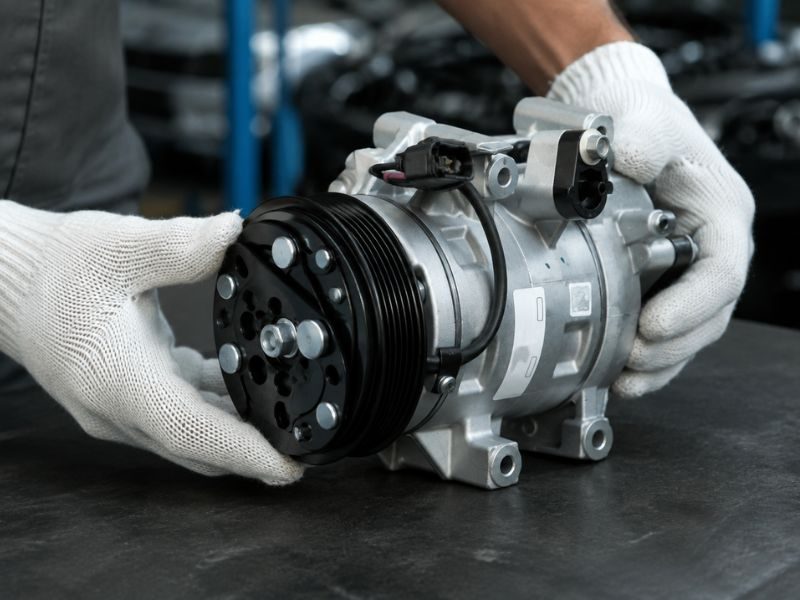 Troca de Compressor do Ar Condicionado