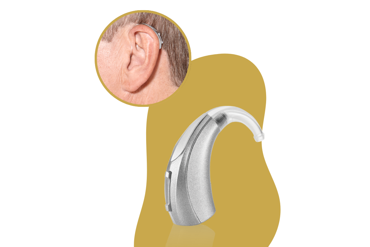 Aparelho Auditivo Retroauricular (BTE)