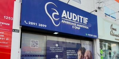 Recepção da unidade Auditif de Suzano