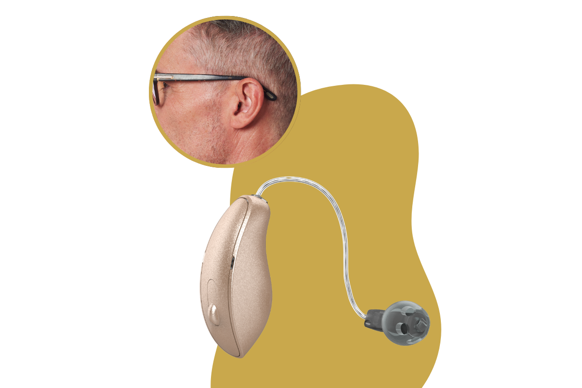 Aparelho Auditivo Receptor no canal (RIC)