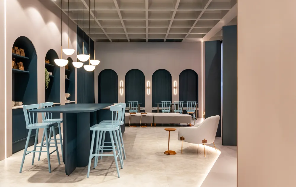 A mais nova coletânea da Italínea aposta em formas arredondadas para criar ambientes contemporâneos e cheios de estilo. Créditos: Roberta Gewehr