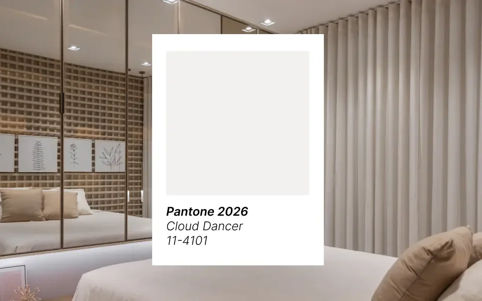 Cor Pantone 2026: como integrar no seu lar
