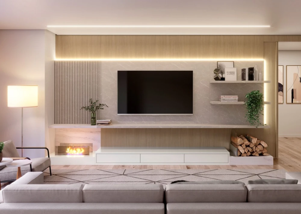 O Living Room deve ser um lugar aconchegante para proporcionar acolhimento e bem-estar