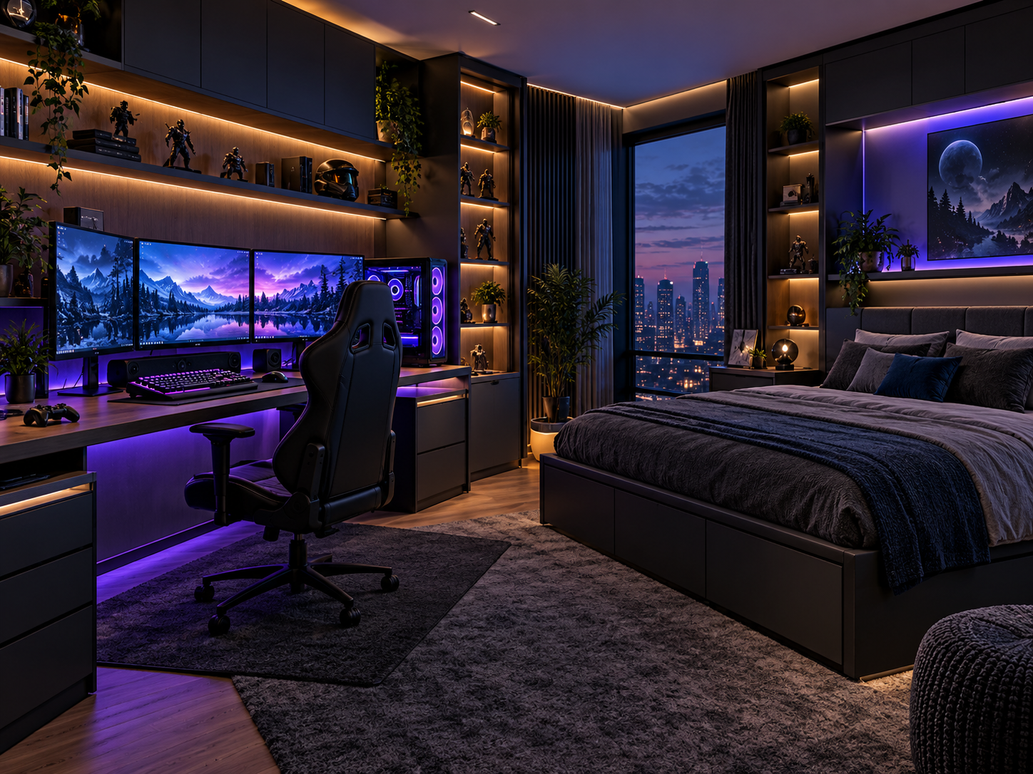 Quarto Gamer Planejado