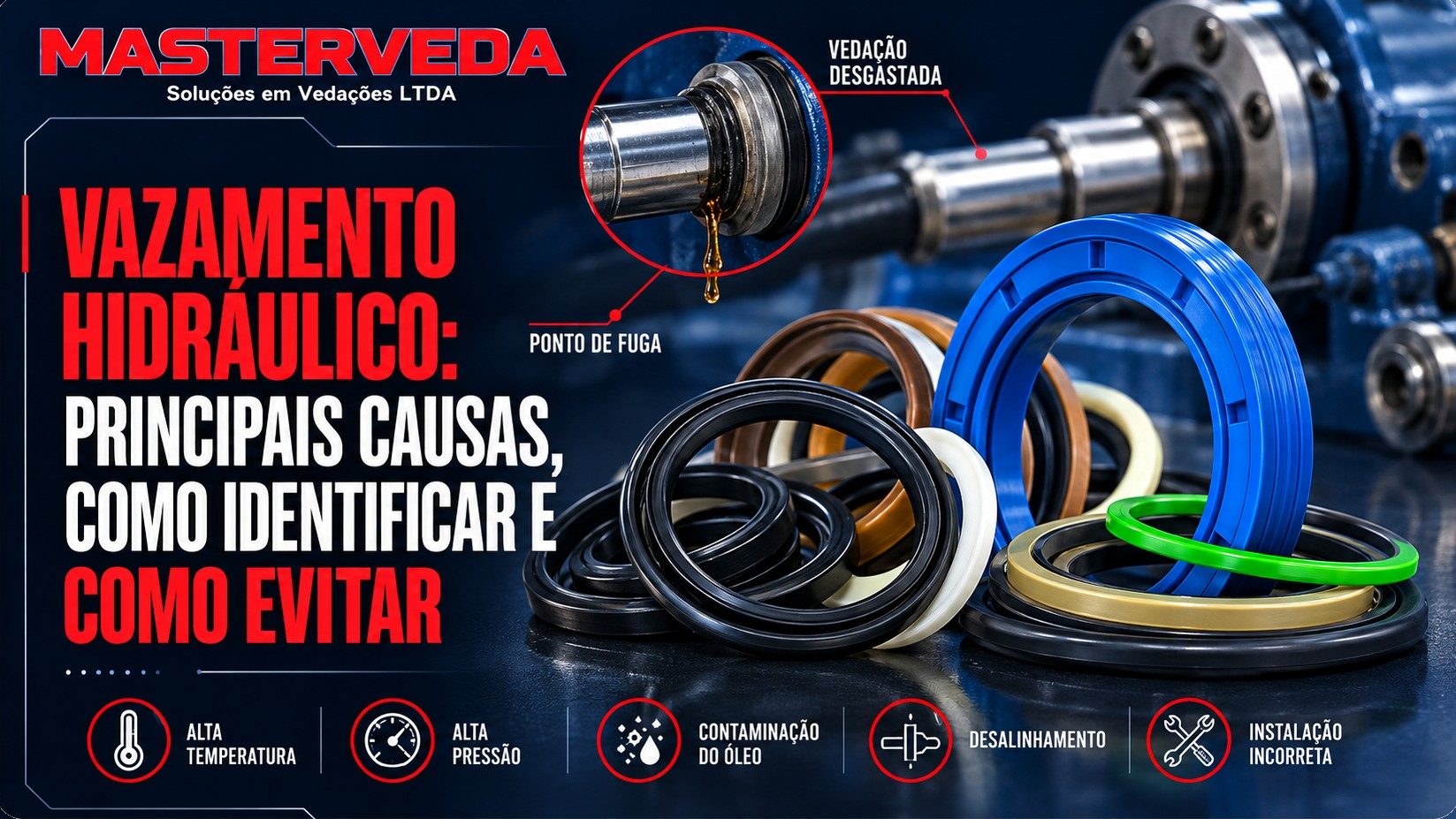 Vazamento Hidráulico: Principais Causas, Como Identificar e Como Evitar