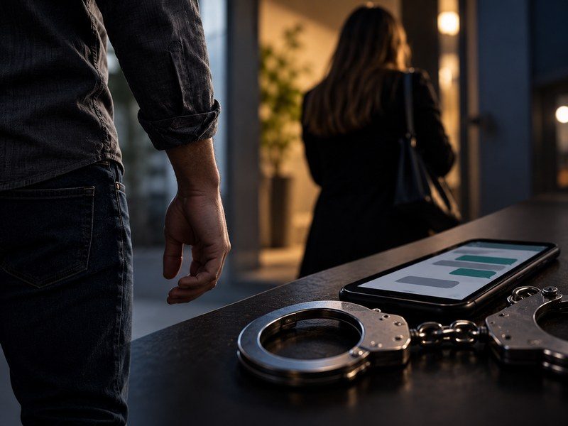 FUI ACUSADO DE PERSEGUIÇÃO PELA MINHA EX-COMPANHEIRA, POSSO SER PRESO?