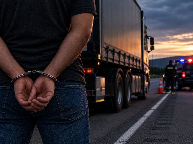 FUI PRESO TRANSPORTANDO DROGAS PARA OUTRO ESTADO. O FATO DE SER MOTORISTA MUDA MINHA SITUAÇÃO?