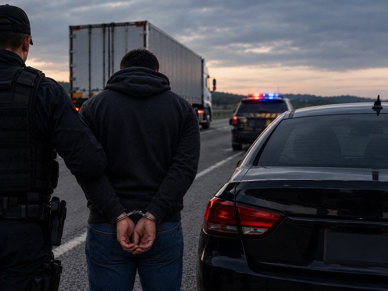 FUI PRESO EM UMA RODOVIA TRANSPORTANDO DROGAS. O QUE PODE ACONTECER COM A MINHA PRISÃO?