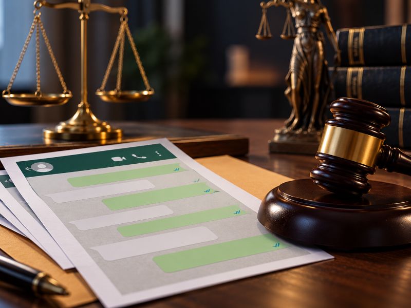 PRINTS DE WHATSAPP PODEM SER USADOS COMO PROVA DE VIOLÊNCIA DOMÉSTICA?