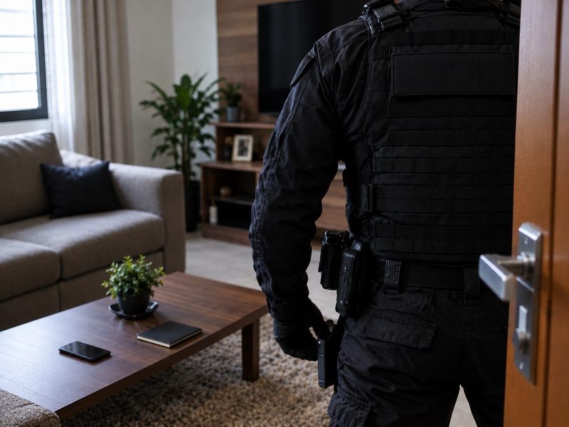 A POLÍCIA PODE ENTRAR EM UMA RESIDÊNCIA APENAS PORQUE RECEBEU UMA DENÚNCIA DE TRÁFICO?