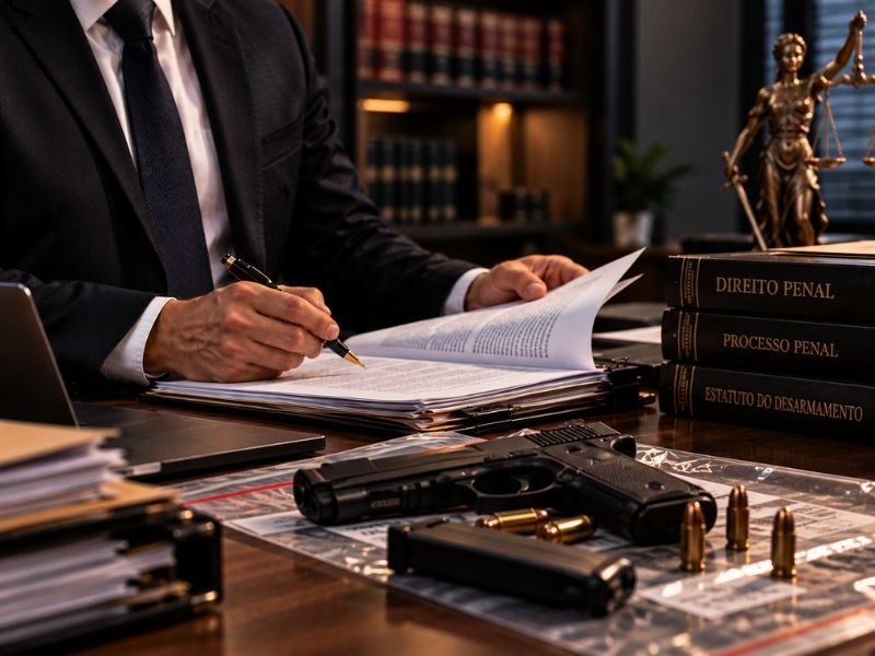 Advogado para Defesa em Porte Ilegal de Arma