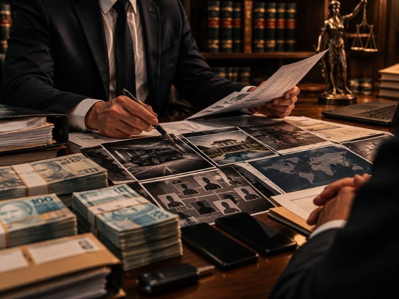 Advogado para Organização Criminosa e Lavagem de Dinheiro