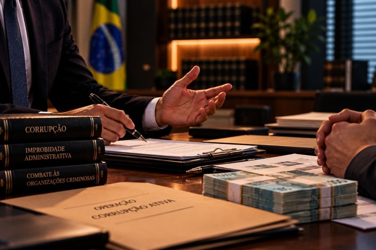 Advogado para Corrupção Ativa