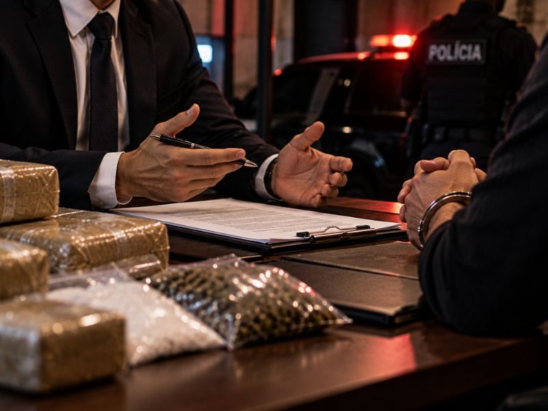 Advogado Urgente para Tráfico de Drogas