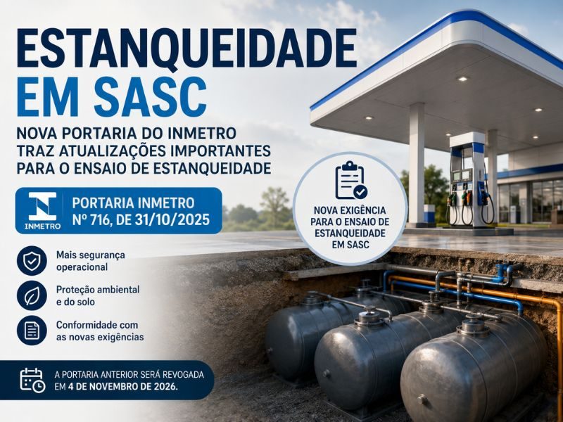 Estanqueidade em SASC Ganha Novas Exigências com a Portaria Inmetro nº 716/2025