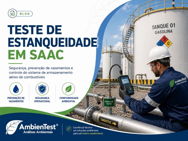 Teste de Estanqueidade em SAAC Reforça a Segurança e Evita Vazamentos nas Operações com Combustíveis
